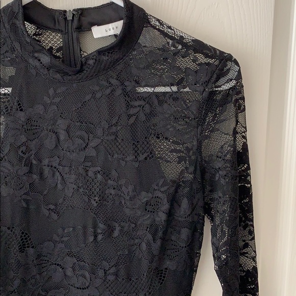 Lulus Lush Socialite Up My Life lace skater dress - Picture 5 of 9